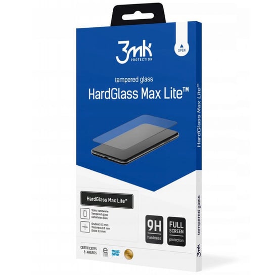 Szkło hartowane na cały ekran do Apple iPhone 6 Plus/6s Plus - 3mk HardGlass Max Lite 3MK