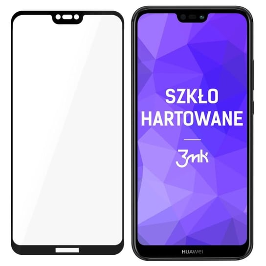 Szkło hartowane na cały ekran do Huawei P20 Lite - 3mk HardGlass Max Lite 3MK