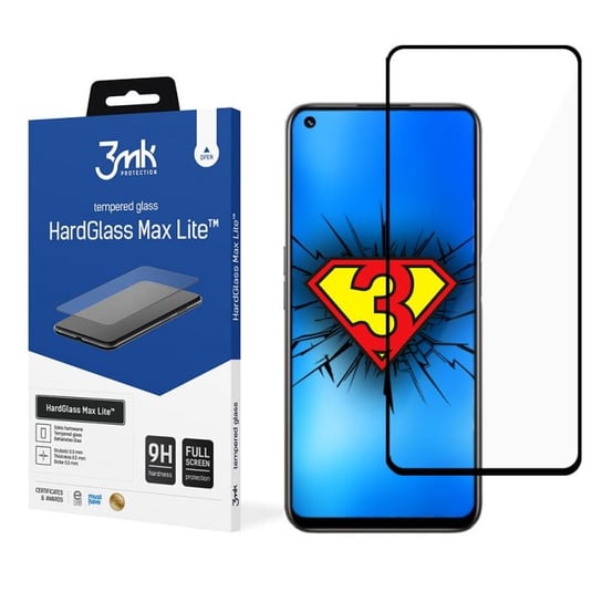 Szkło hartowane na cały ekran do Realme 8i - 3mk HardGlass Max Lite 3MK