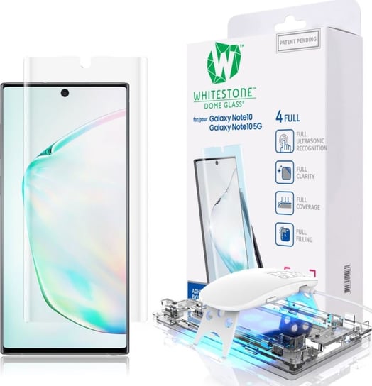 Szkło hartowane na Samsung Galaxy Note 10+ WHITESTONE Dome Glass Whitestone