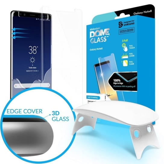 Szkło hartowane na Samsung Galaxy S8+ WHITESTONE Dome Glass Whitestone