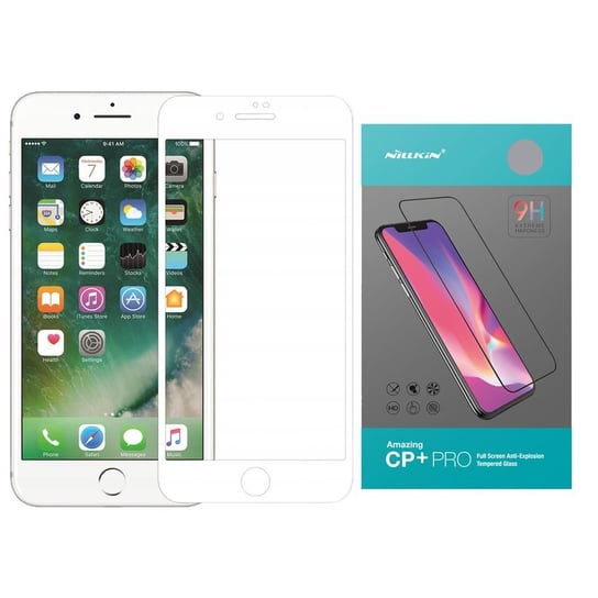 Szkło hartowane Nillkin Amazing CP+ PRO do Apple iPhone 7/8/SE 2020 (Białe) Nillkin