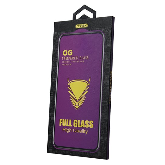 Szkło hartowane OG Premium do iPhone 13 Pro Max / 14 Plus 6,7" czarna ramka OEM