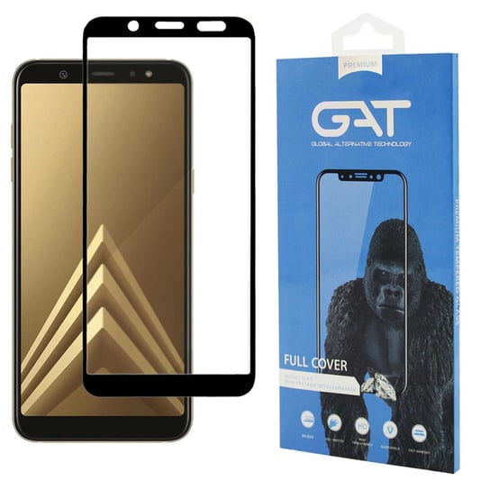 Szkło Hartowane Pełne Do Samsung Galaxy A8 2018 GAT