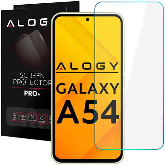 Szkło hartowane płaskie 9H Alogy Screen Protector PRO+ ochrona na ekran do Samsung Galaxy A54 5G Alogy