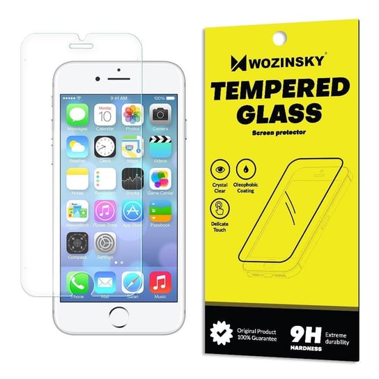 Szkło hartowane płaskie 9H do iPhone SE 2020 / iPhone 8 / iPhone 7 / iPhone 6S / iPhone 6 Braders