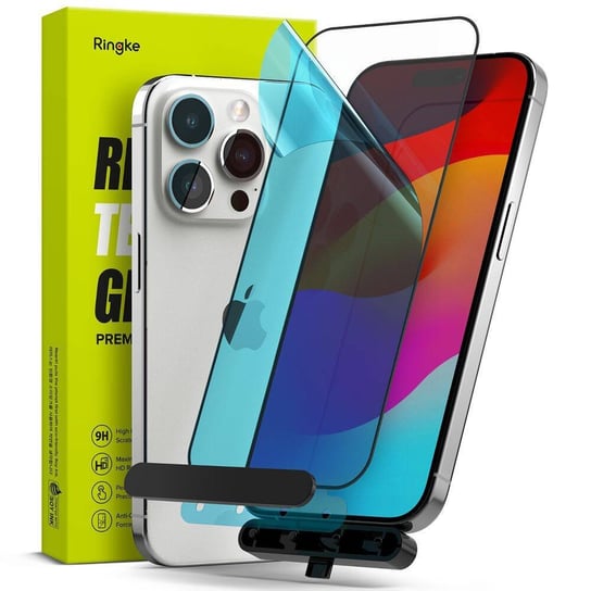 Szkło Hartowane Ringke Tg Iphone 15 Pro Max Black Ringke