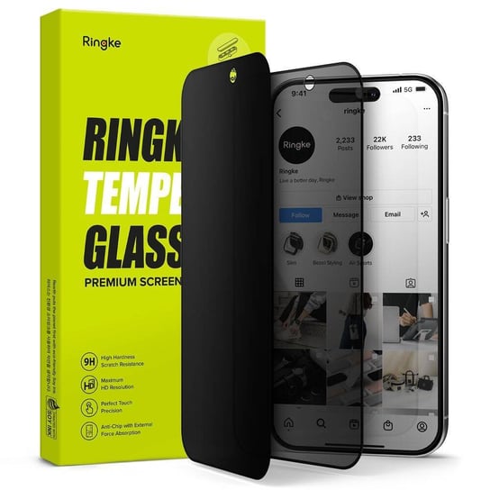 Szkło Hartowane Ringke Tg Iphone 15 Pro Max Privacy Ringke