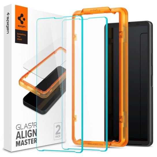 Szkło Hartowane Spigen Alm Glas.Tr 2-Pack Sony Xperia 10 V Clear Spigen