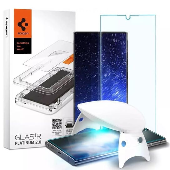 Szkło hartowane spigen glas.tr platinum galaxy s22 ultra 4kom.pl