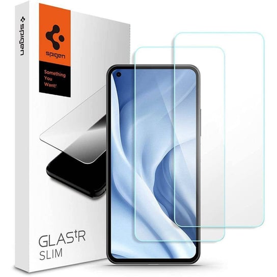 Szkło Hartowane Spigen Glas.Tr Slim 2-Pack Xiaomi Mi 11 Lite / Mi 11 Lite 5G Spigen