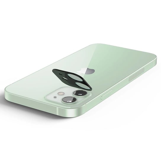 Szkło hartowane SPIGEN na aparat tR Optik Lens na iPhone 12, zielone Spigen