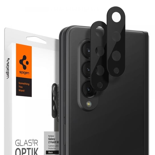 Szkło Hartowane Spigen Optik.Tr Camera Lens Galaxy Fold 3 Black Spigen