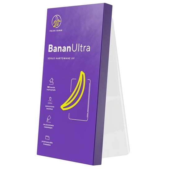 Szkło hartowane UV BananUltra do Huawei Nova 9 Polski Banan