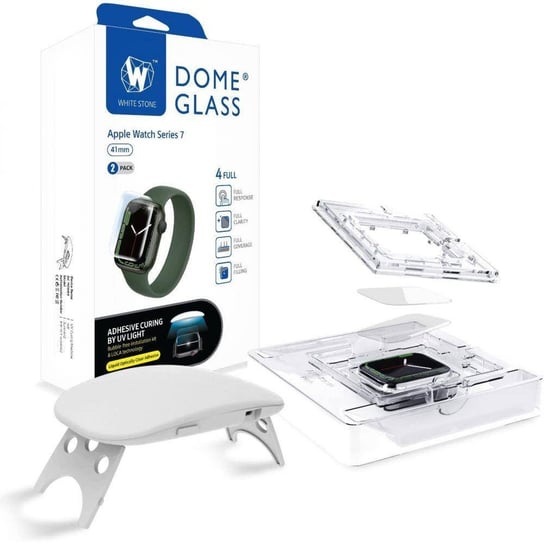 Szkło Hartowane Whitestone Dome Glass Apple Watch 7 (41Mm) Clear Whitestone