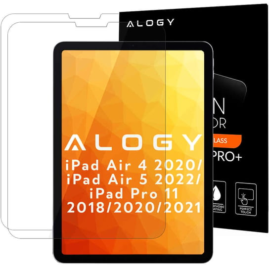 Szkło hartowane x2 Alogy 9H na ekran do iPad Air 4 2020/ iPad Pro 11 2018/ 2020/ 2021 Alogy