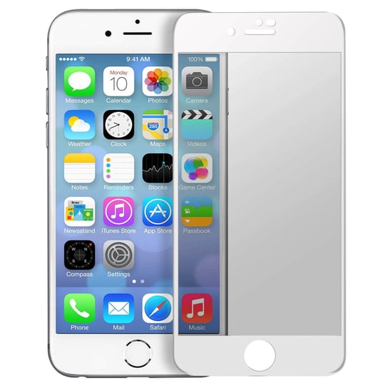 Szkło hartowane zabezpieczające przed szpiegami iPhone 7 / 8 / SE 2020, 9H białe Avizar