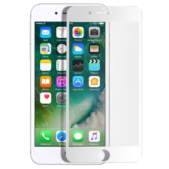 Szkło hartowane zabezpieczające przed szpiegami iPhone 7 / 8 / SE 2020, 9H białe Avizar
