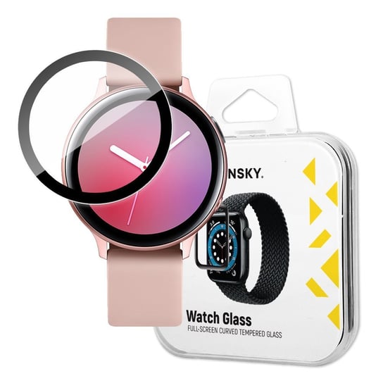 Szkło Hybrydowe Braders Do Samsung Galaxy Watch Active 2 40 Mm Czarny Braders