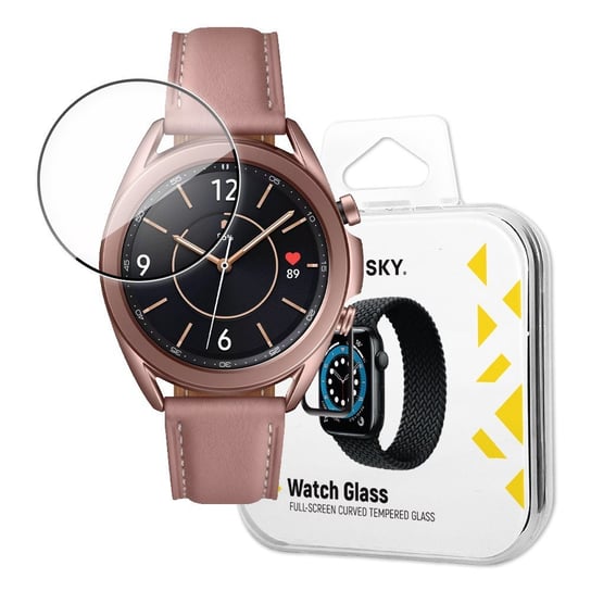 Szkło Hybrydowe Do Samsung Galaxy Watch 3 45 Mm Czarny Braders