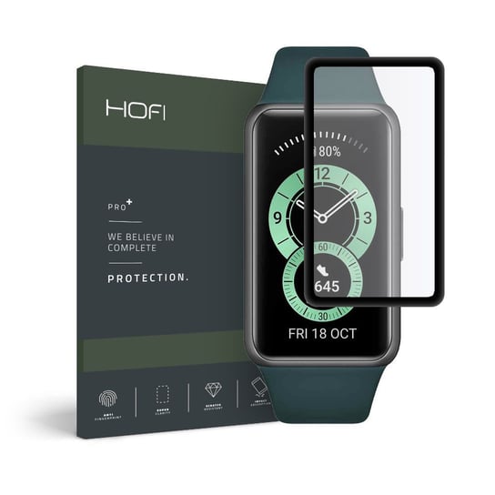 Szkło Hybrydowe Hofi Hybrid Glass do Huawei Band 6 Black Hofi Glass