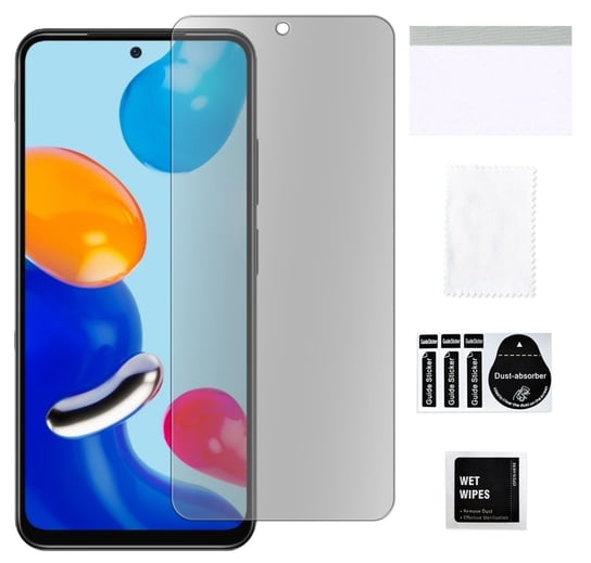 Szkło hybrydowe matowe do XIAOMI REDMI NOTE 11S ochrona na ekran matt glass MARTECH