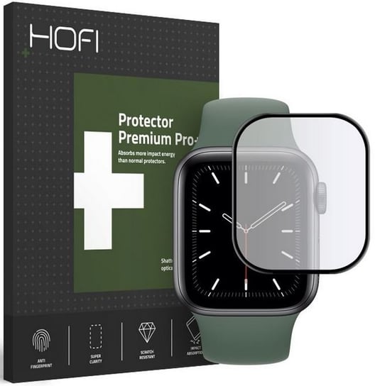 Szkło hybrydowe na Apple Watch 4/5 HOFI GLASS Hybrid Glass, 44 mm Hofi Glass