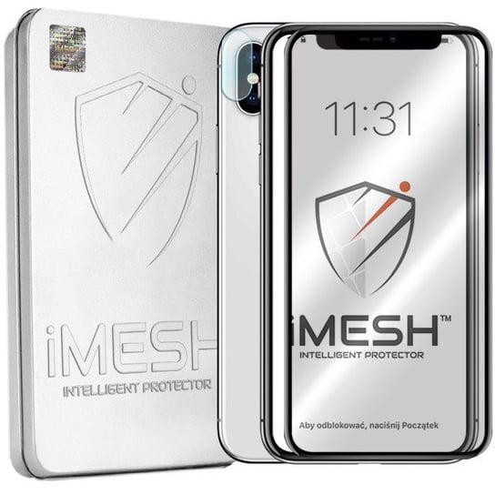 Szkło Imesh 5D Do Iphone X Wyświetlacz + Aparat iMesh