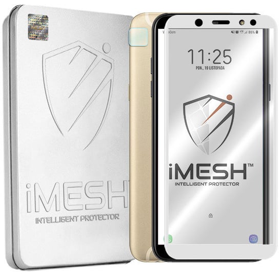 Szkło Imesh 5D Galaxy A6 2018 Wyświetlacz + Aparat iMesh