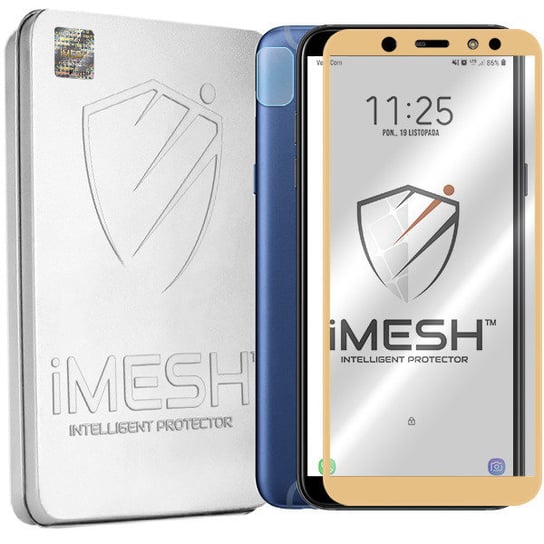 Szkło Imesh 5D Galaxy A6 Plus Wyświetlacz + Aparat iMesh