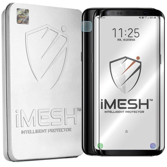 Szkło Imesh 5D Galaxy S8 Plus Wyświetlacz + Aparat iMesh