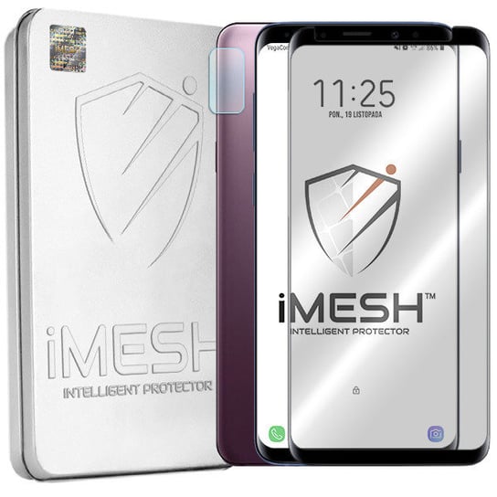 Szkło Imesh 5D Galaxy S9 Plus Wyświetlacz + Aparat iMesh