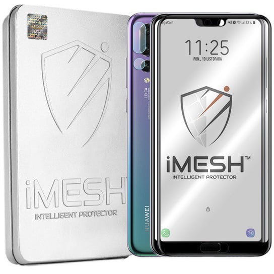 Szkło Imesh 5D Huawei P20 Pro Wyświetlacz + Aparat iMesh