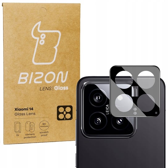 Szkło na aparat Bizon Glass Lens do Xiaomi 14, 2 sztuki Bizon