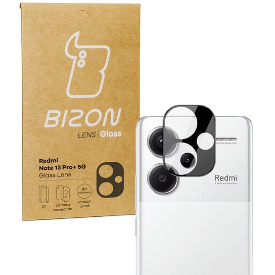 Szkło na aparat Bizon Glass Lens do Xiaomi Redmi Note 13 Pro Plus 5G, 2 sztuki Bizon
