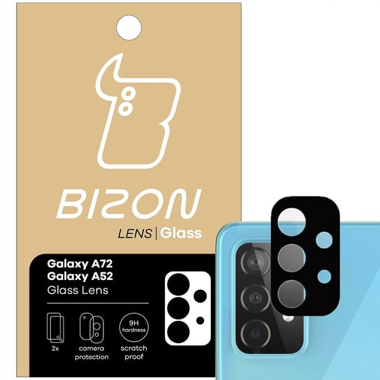Szkło na aparat do Galaxy A52 / A72, Bizon Lens Bizon