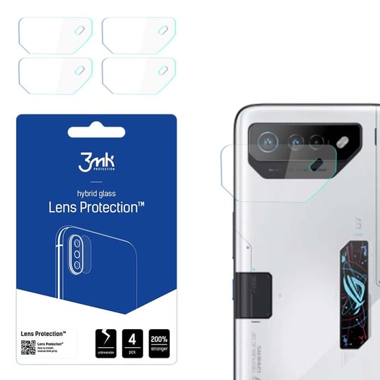 Szkło na obiektyw aparatu do Asus ROG Phone 7/7 Ultimate - 3mk Lens Protection 3MK