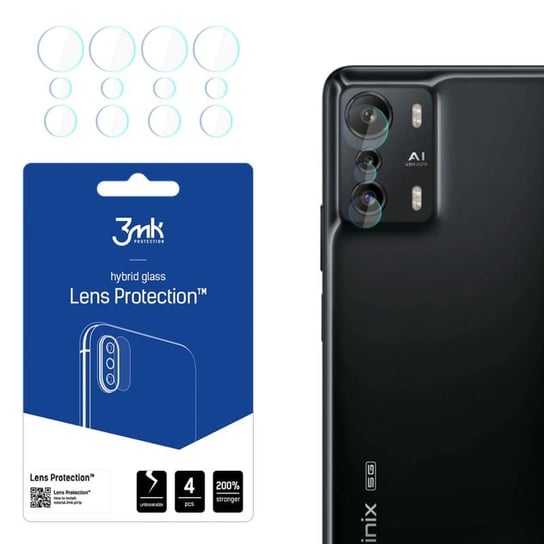Szkło na obiektyw aparatu do Infinix Zero 5G - 3mk Lens Protection 3MK