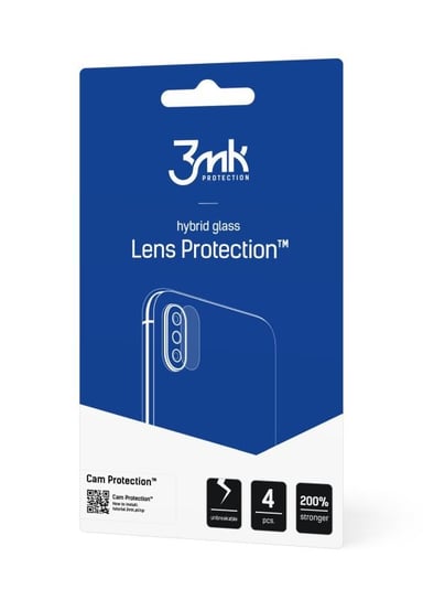 Szkło na obiektyw aparatu do LG Q61 - 3mk Lens Protection 3MK