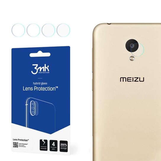 Szkło na obiektyw aparatu do Meizu M8C - 3mk Lens Protection 3MK