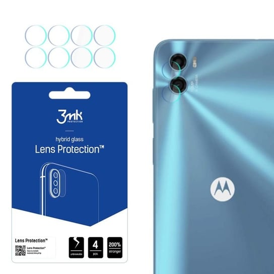 Szkło na obiektyw aparatu do Motorola Moto E22s - 3mk Lens Protection 3MK