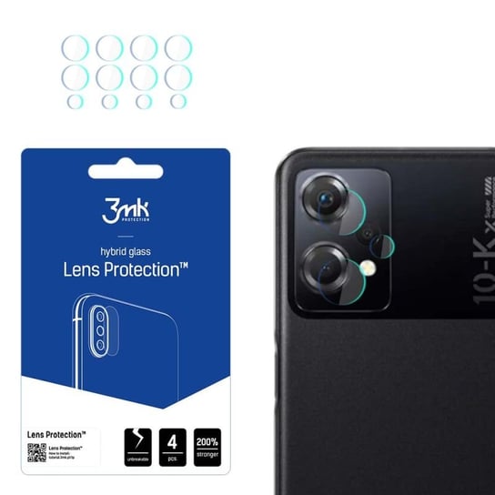 Szkło na obiektyw aparatu do Oppo K10x 5G - 3mk Lens Protection 3MK