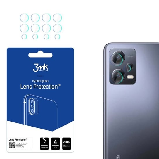 Szkło na obiektyw aparatu do Redmi Note 12 Pro - 3mk Lens Protection 3MK