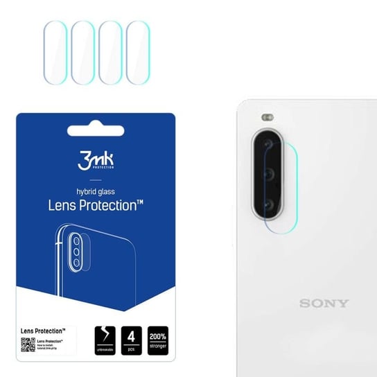 Szkło na obiektyw aparatu do Sony Xperia 10 V - 3mk Lens Protection 3MK