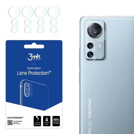 Szkło na obiektyw aparatu do Xiaomi 12 Lite - 3mk Lens Protection 3MK