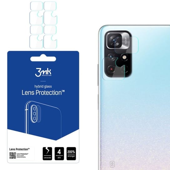 Szkło na obiektyw aparatu do Xiaomi Redmi Note 11 5G - 3mk Lens Protection 3MK