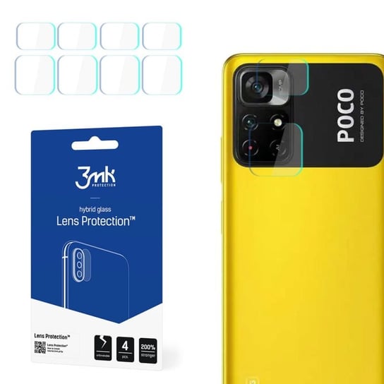 Szkło na obiektyw aparatu do Xiaomi Redmi Note 11S 5G/ POCO M4 Pro 5G - 3mk Lens Protection 3MK