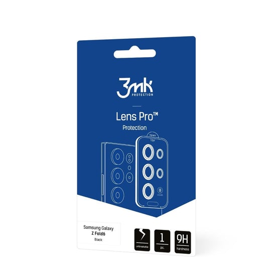 Szkło na obiektyw aparatu Samsung Galaxy Z Fold 6 - 3mk Lens Protection Pro 3MK