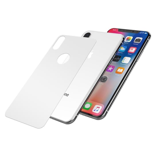 Szkło na tył urządzenia JCPAL Armor 3D na Apple iPhone X JCPAL