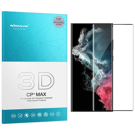 Szkło Nillkin 3D Cp+ Max Do Samsung Galaxy S23 Ultra Zamiennik/inny